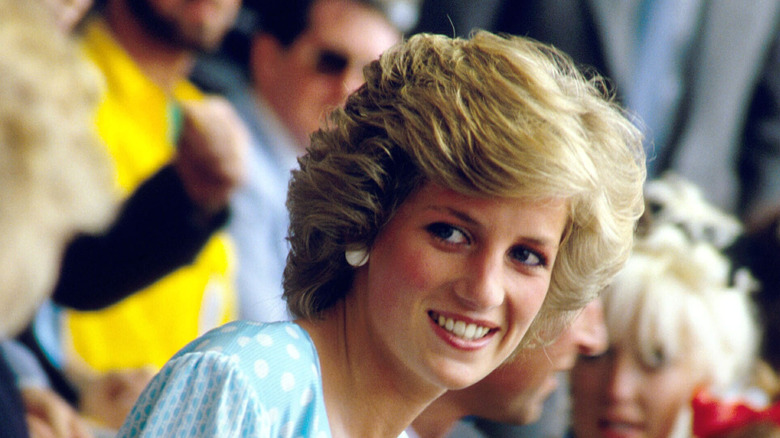 Princess Diana smiling