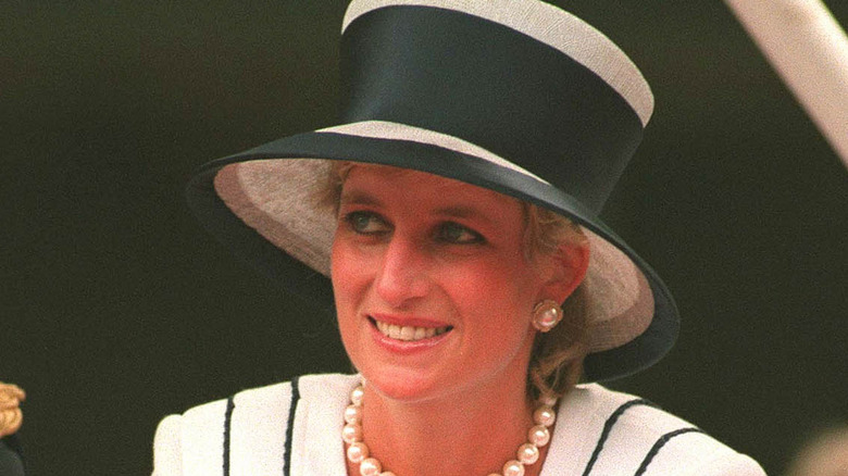 Princess Diana smiling