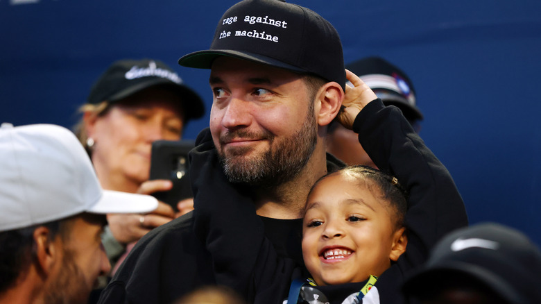 Alexis Ohanian and daughter Olympia