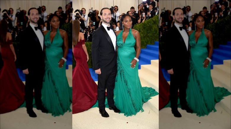 Alexis Ohanian and Serena Williams