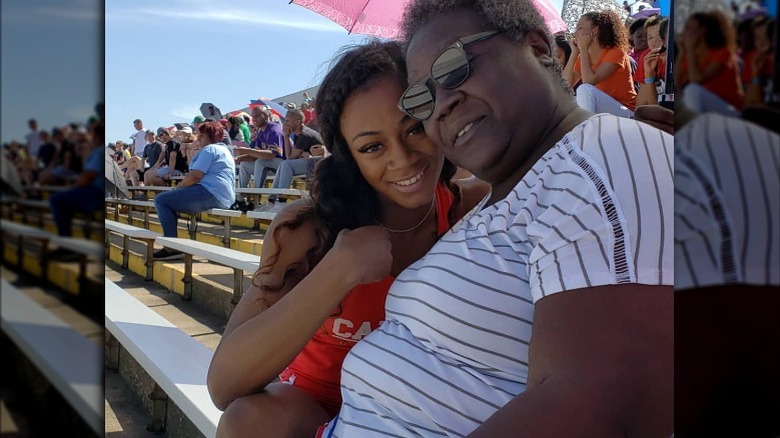 Sha'Carri Richardson and grandmother