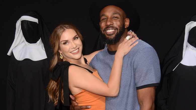 Stephen "tWitch" Boss, wife Allison