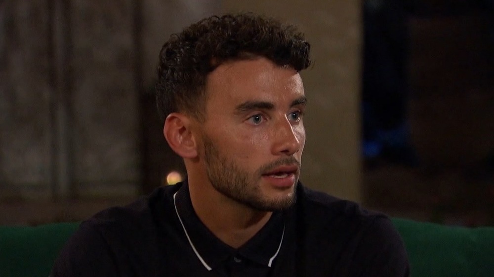 Brendan Morais on The Bachelorette wearing black