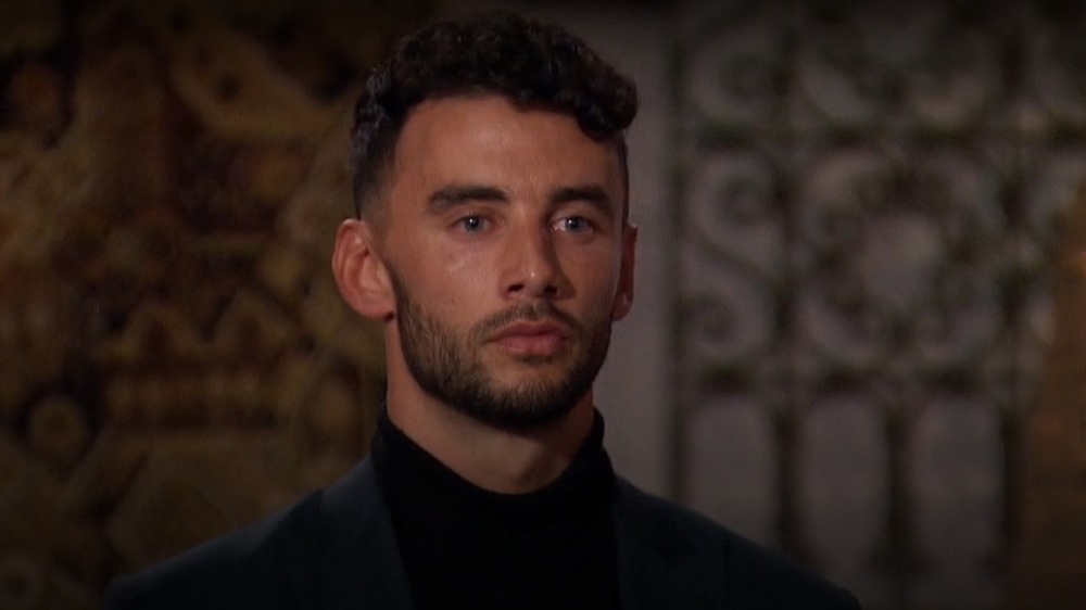 Brendan Morais being serious on The Bachelorette