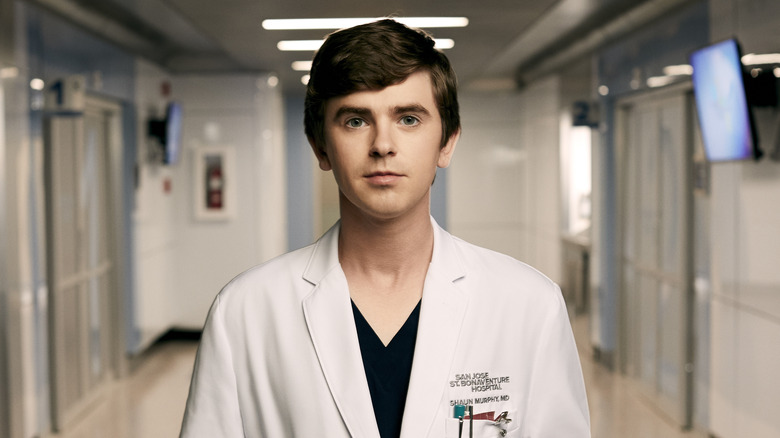 Freddie Highmore in "The Good Doctor"