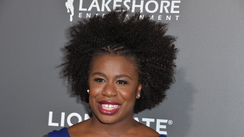 Uzo Aduba smiling