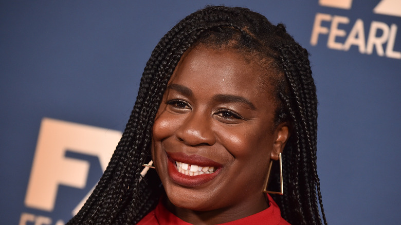 Uzo Aduba smiling