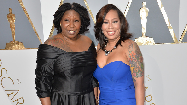 Whoopi Goldberg and her daughter Alex at the Oscars