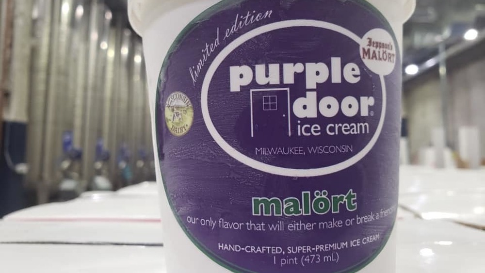 Malört ice cream Purple Door