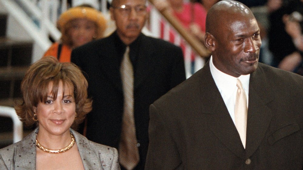 Michael Jordan and Juanita Vanoy