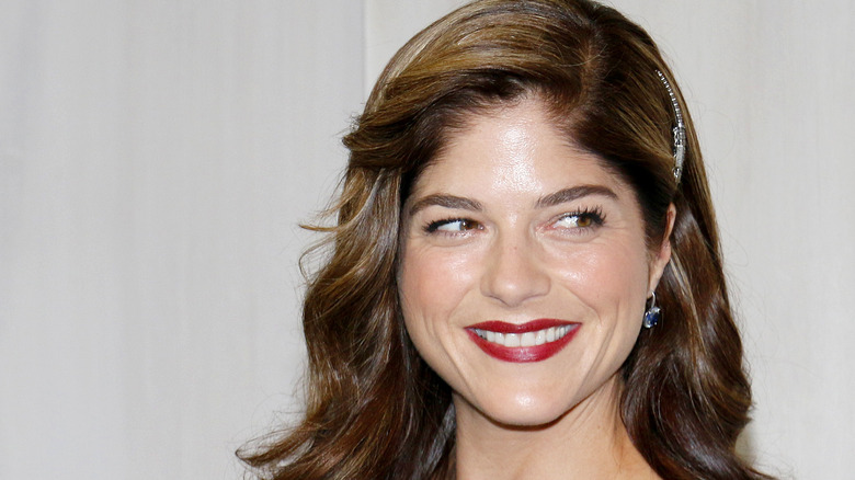 Selma Blair smiling 