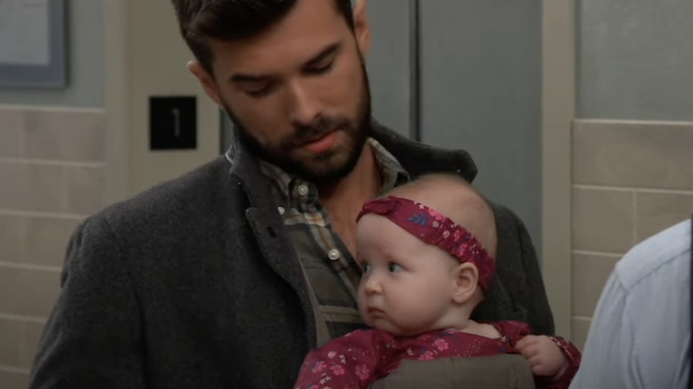 Josh Swickard Harrison Chase baby Louise 