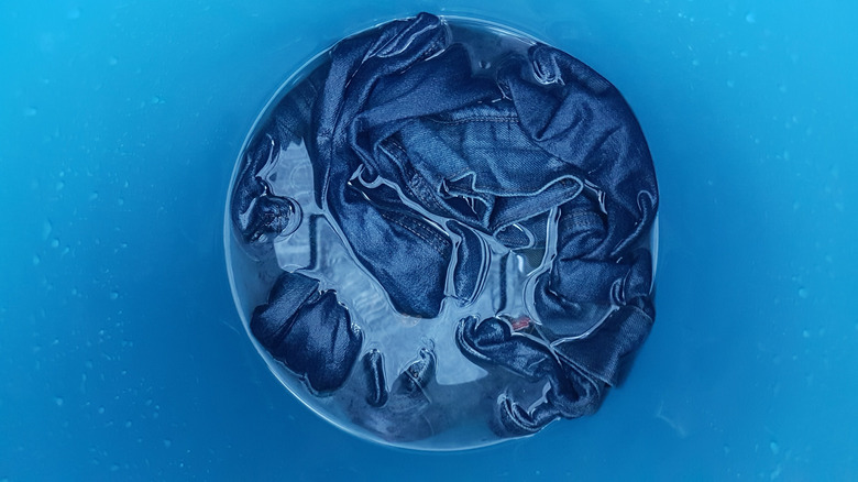 denim in container