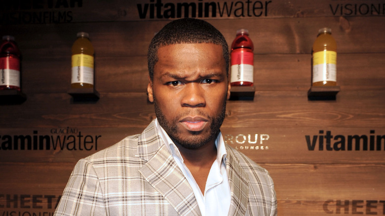 50 Cent at VitaminWater event