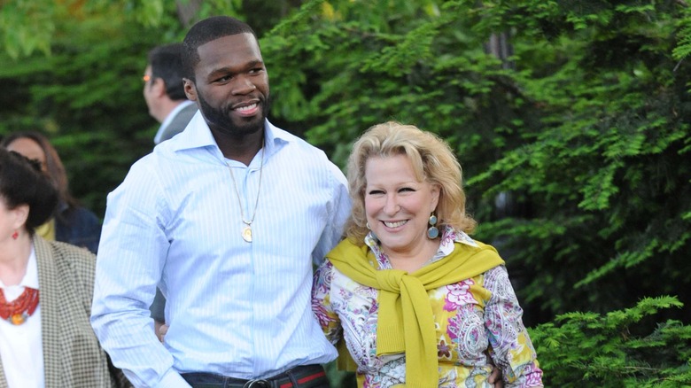 50 Cent and Bette Midler