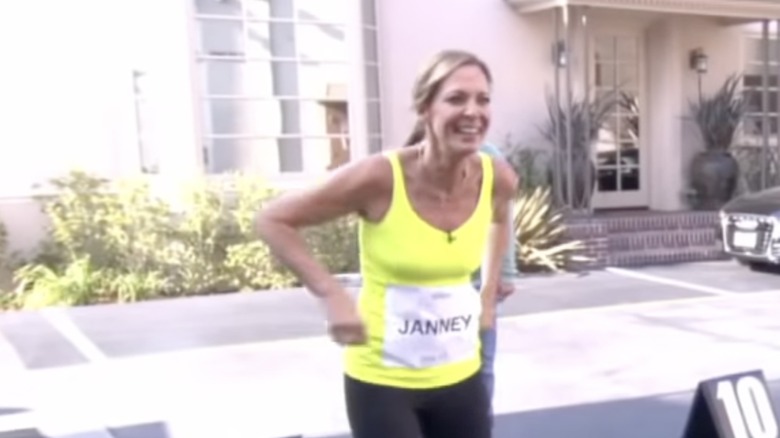 Allison Janney running