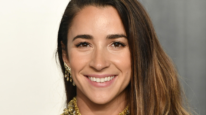 Aly Raisman smiling