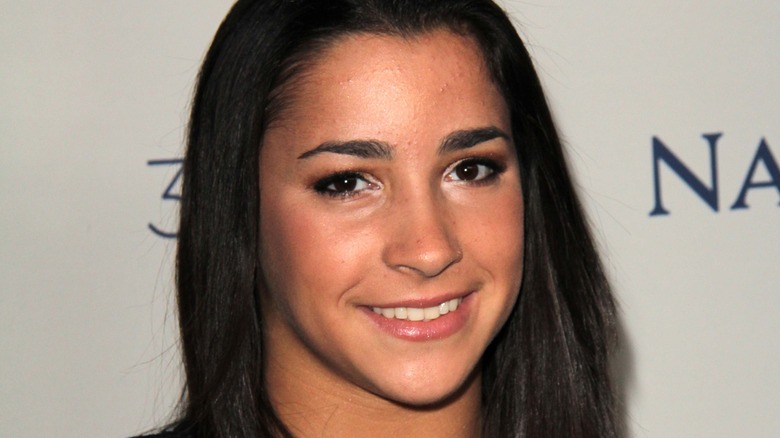 Aly Raisman posing