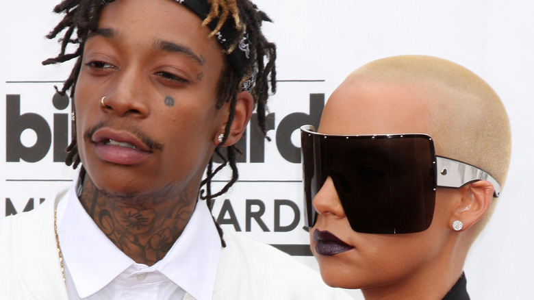 Amber Rose and Wiz Khalifa