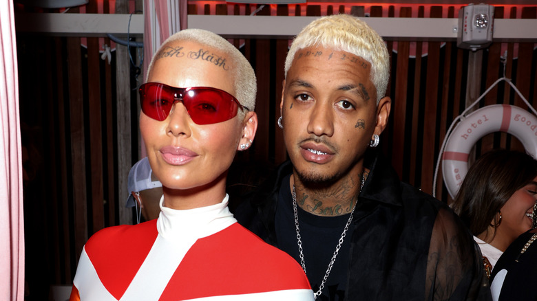 Amber Rose in sunglasses, Alexander Edwards