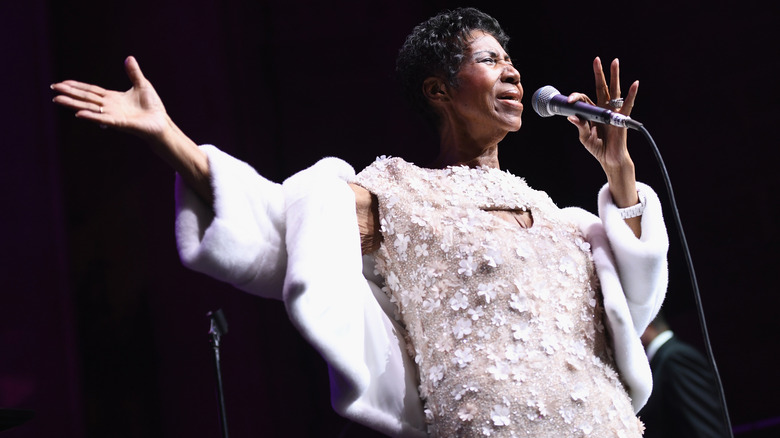 Aretha Franklin 2017 perfomance