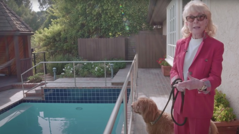 Barbara Eden at home