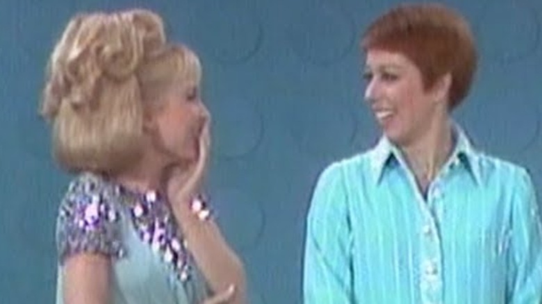 Barbara Eden and Carol Burnett