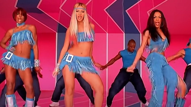 Destiny's Child in "Bootylicious" video