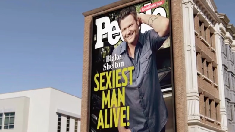 Blake Shelton as People's Sexiest Man Alive