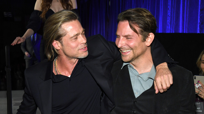 Brad Pitt with Bradley Cooper 