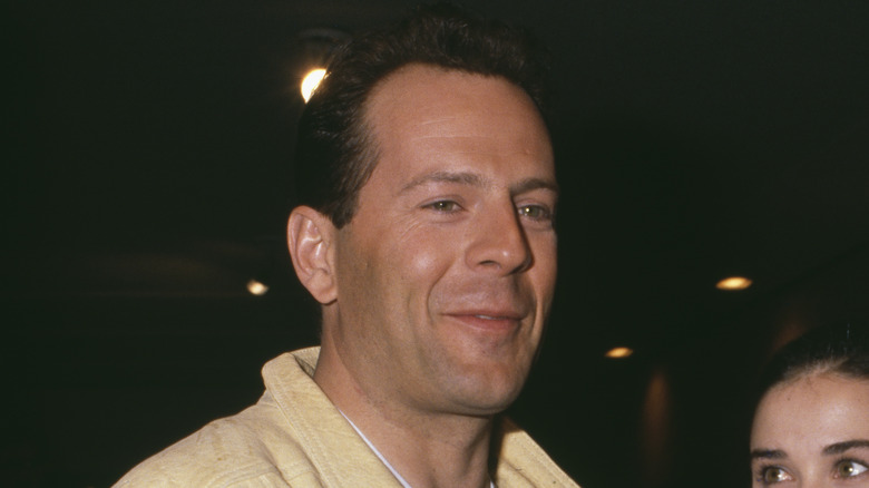 Bruce Willis smiling