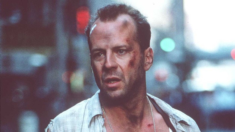 Bruce Willis in a Die Hard movie