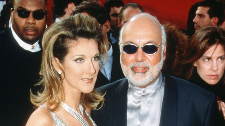 René Angélil and Celine Dion 