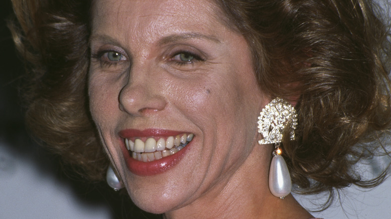 Christine Baranski smiling