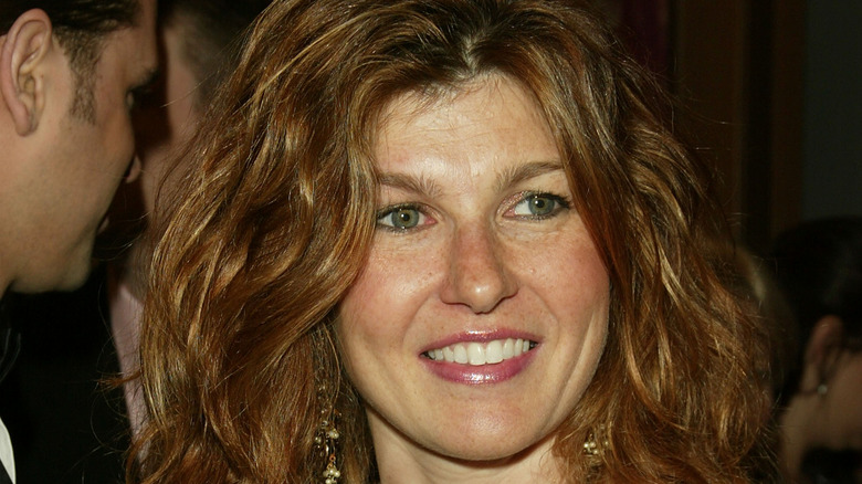 Connie Britton as a young woman