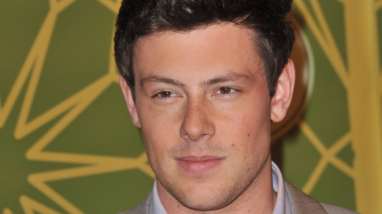 Cory Monteith squinting 