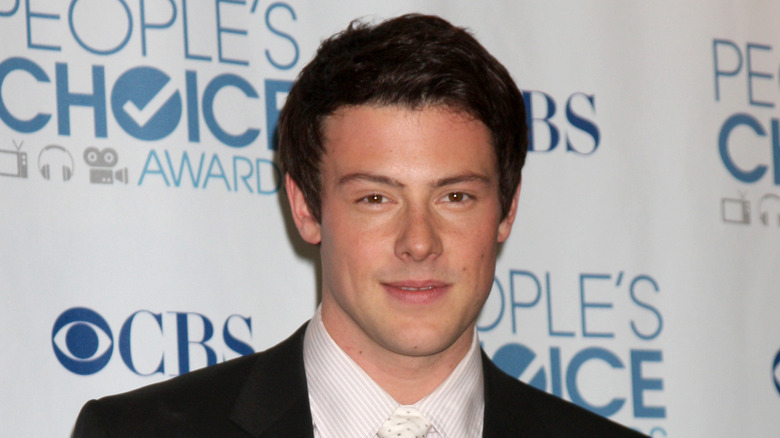 Cory Monteith smiles 