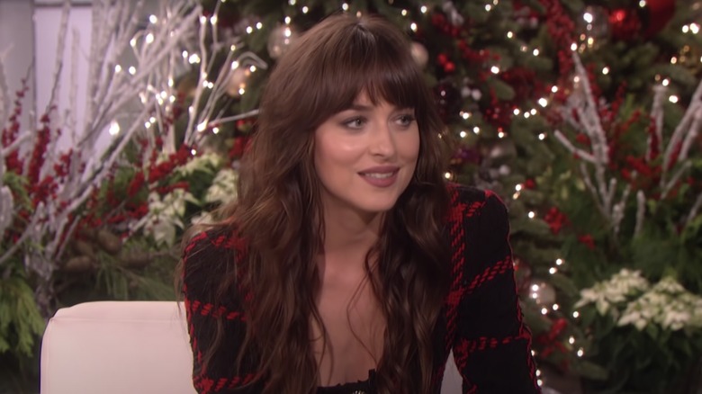 Dakota Johnson's viral moment on "Ellen"