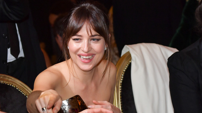 Dakota Johnson at a 2018 dinner