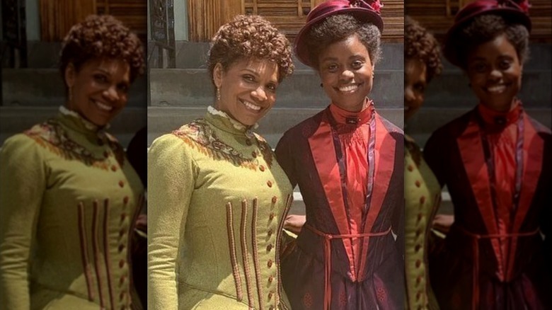 Audra McDonald, Denée Benton smiling