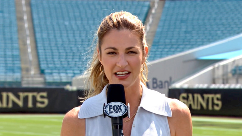 Erin Andrews on the job 