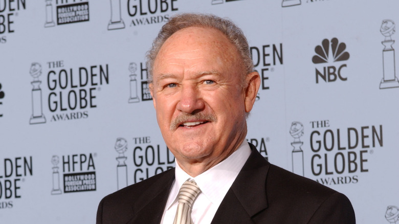 Gene Hackman at the Golden Globes