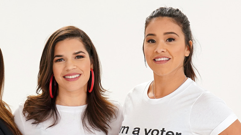 Gina Rodriguez and America Ferrera