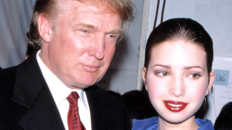 Donald, Ivanka Trump in 1999