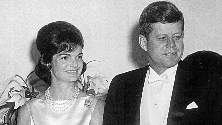 Jackie and John F. Kennedy