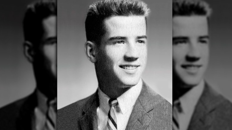 Joe Biden school photo