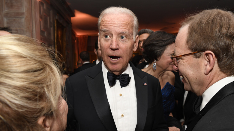 Joe Biden wearing a tux