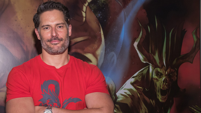 Joe Manganiello smiling.