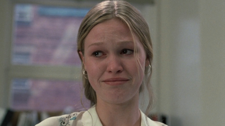 Julia Stiles crying in 10 Things I Hate About You