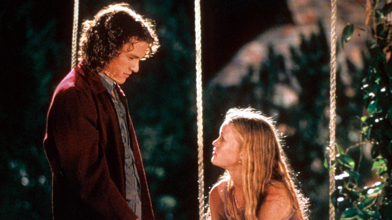 Heath Ledger and Julia Stiles